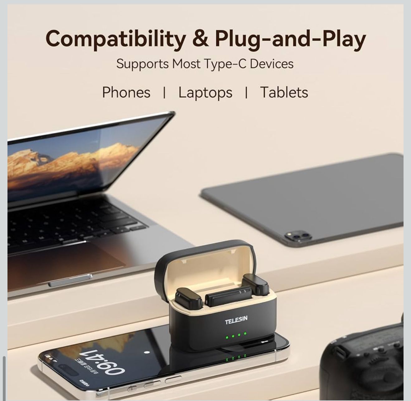 Telesin Wireless Microphone Type-C