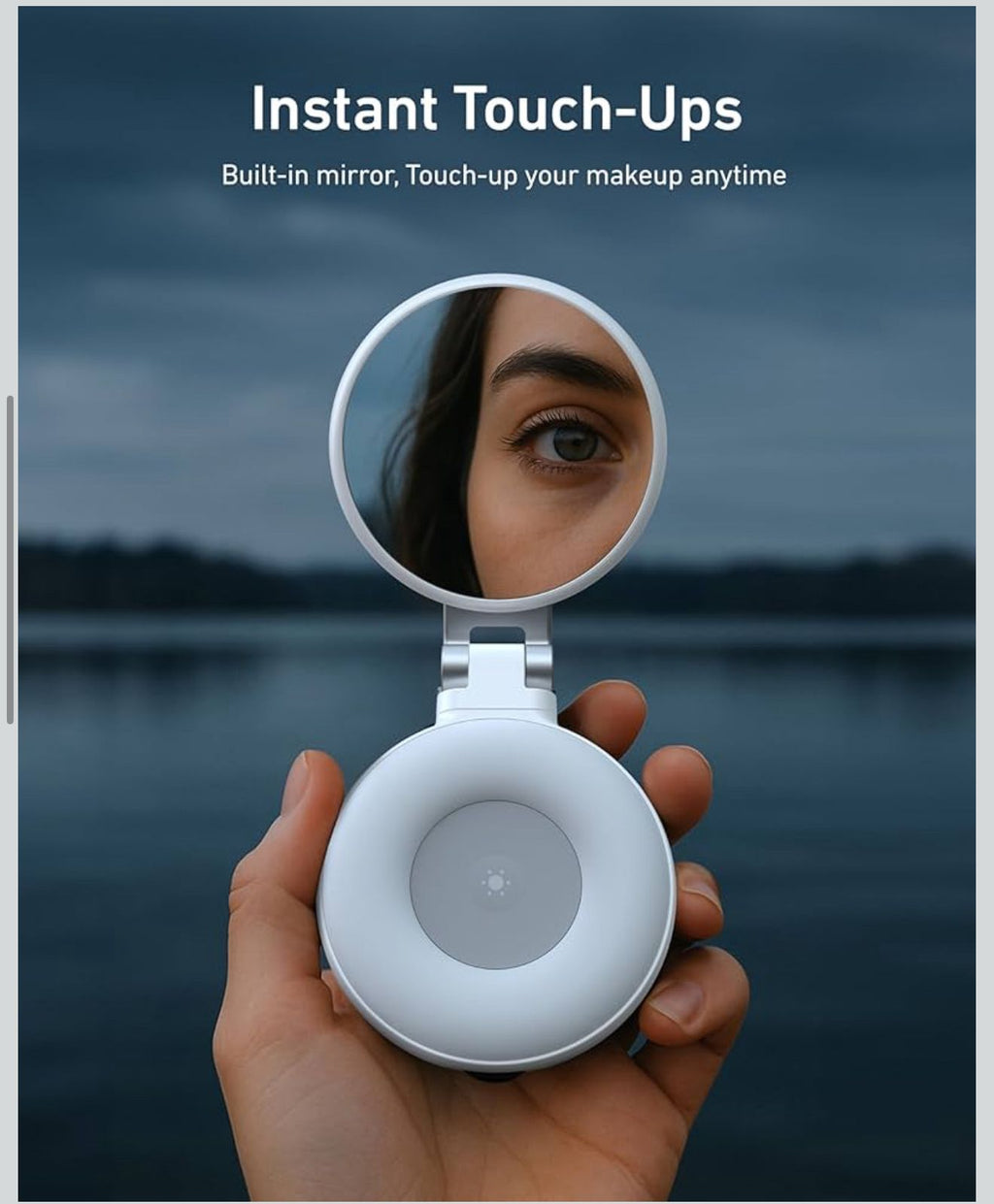 TELESIN Magnetic Mobile Fill Light / Selfie Ring Light