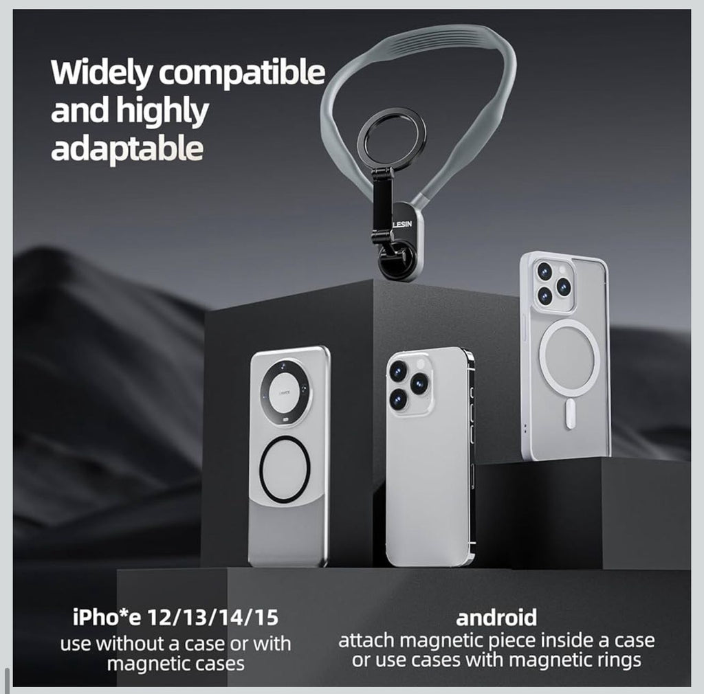 Telesin Magnetic Phone Mount (MagSafe Grip Arm Holder)