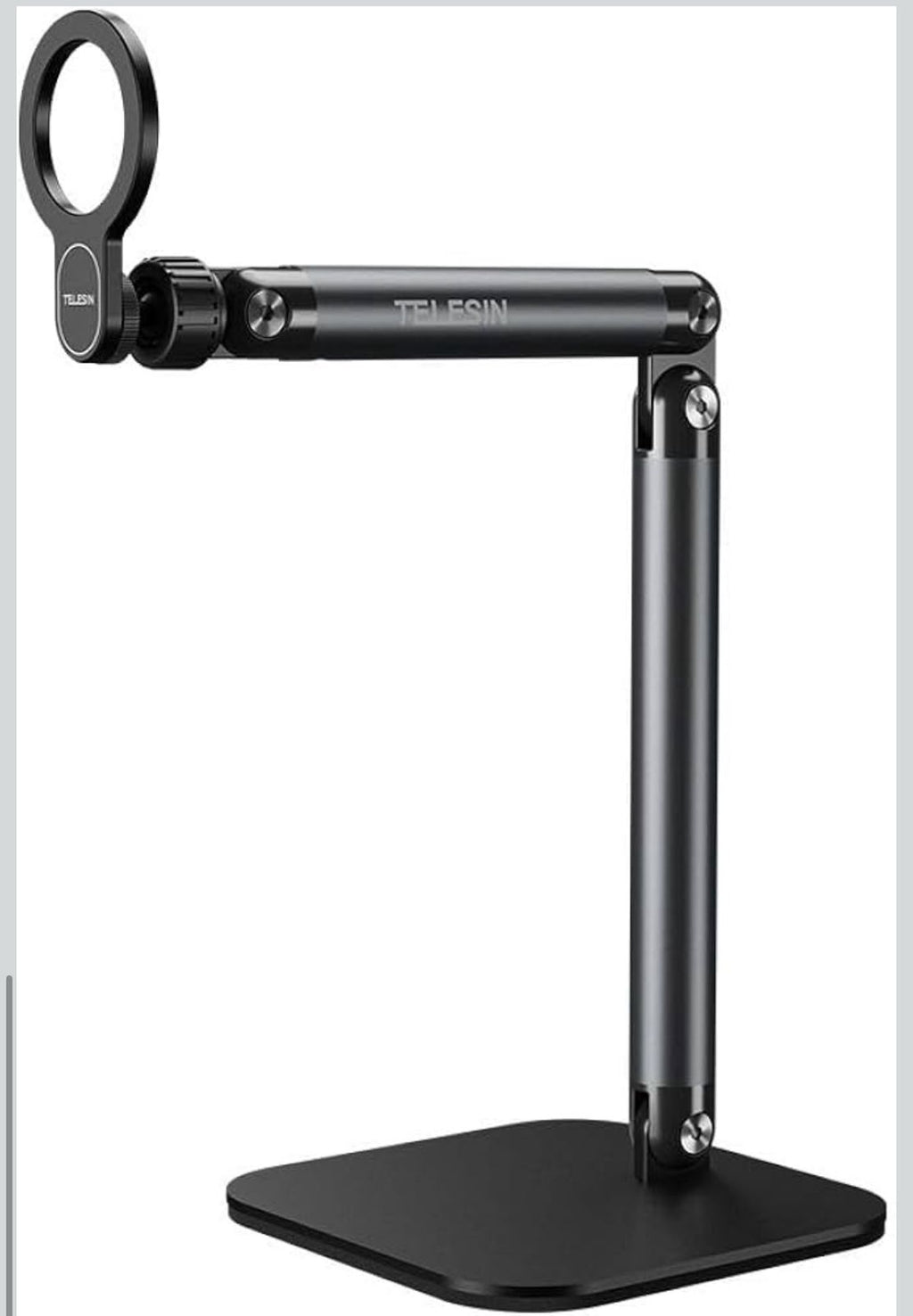 Telesin Magnetic Desktop Stand (Hollow MagSafe Arm Mount)